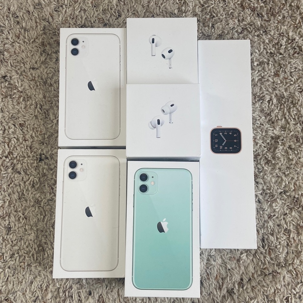 APPLE EMPTY boxes bundle…